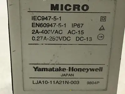 USED YAMATAKE LJA10-11A21N-003