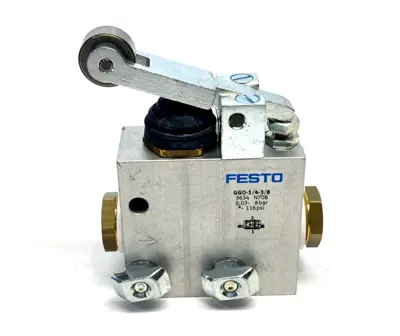 GGO-1/4-3/8, 3634 | Festo GGO-1/4-3/8 One-Way Flow Control Valve, Roller Lever G1/4 3634 - New Other