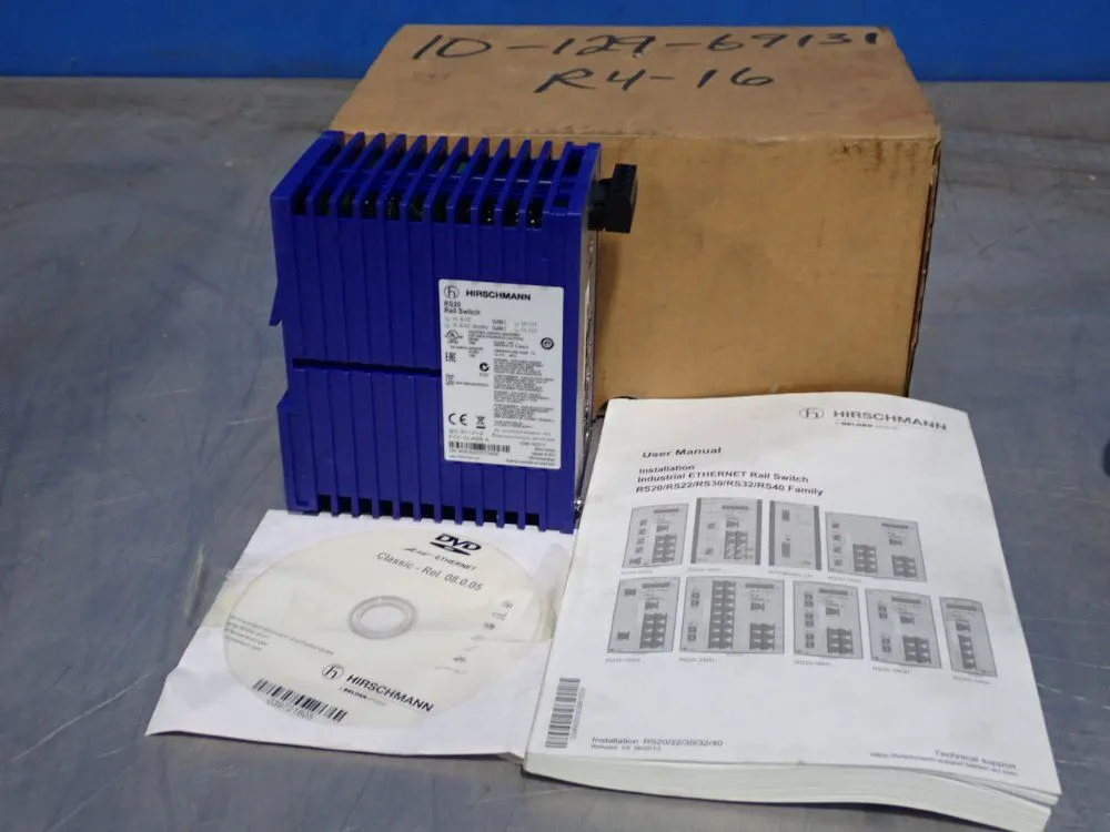 New | in-Stock HIRSCHMANN RS200800T1T1SOAPHH08.0.06 Relays & Switches | HGR 24 #739224
