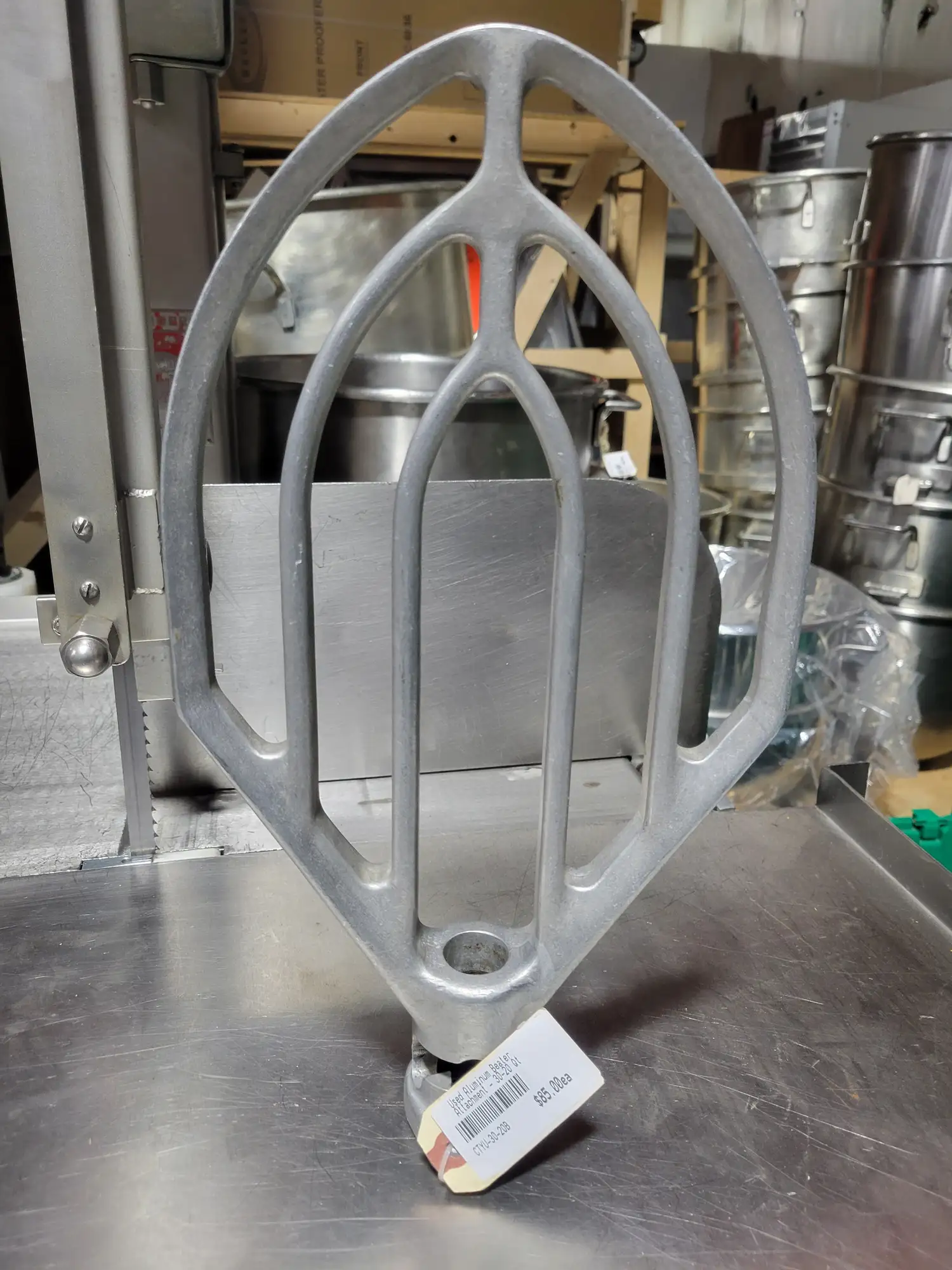 Used Hobart 30-20 QT Aluminum Beater OEM Replacement
