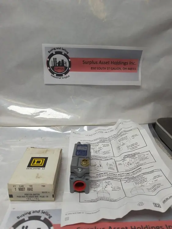 New | in-Stock SQUARE D 9007 AW42 Miscellaneous Equipment (Electrical & Power) Ohio US | Surplus Asset Holdings #1235524