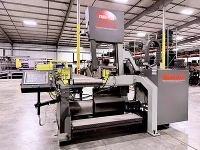 Used 2017 MARVEL 2150A-PC3S Vertical Band Saws | Machine Factory Outlet #1267026