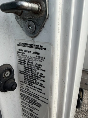 Used 2014 ISUZU NPR HD Box trucks Ohio US | Miedema Asset Management Group #1709382