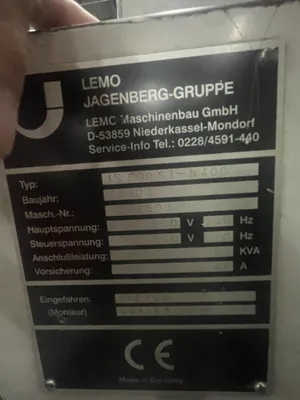 2003 LEMO INTERMAT ST-N 600 HIGH SPEED AUTOMATIC WICKETER Bag Machines, Wicketer | Mark One Machinery (4)