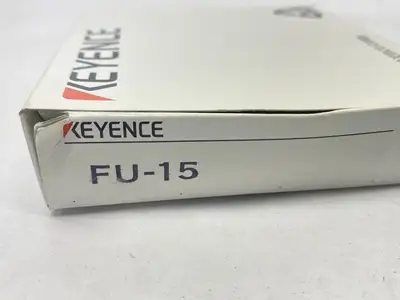 USED KEYENCE DIGITAL FIBER OPTIC SENSOR RETRO-REFLECTIVE FIBER UNIT