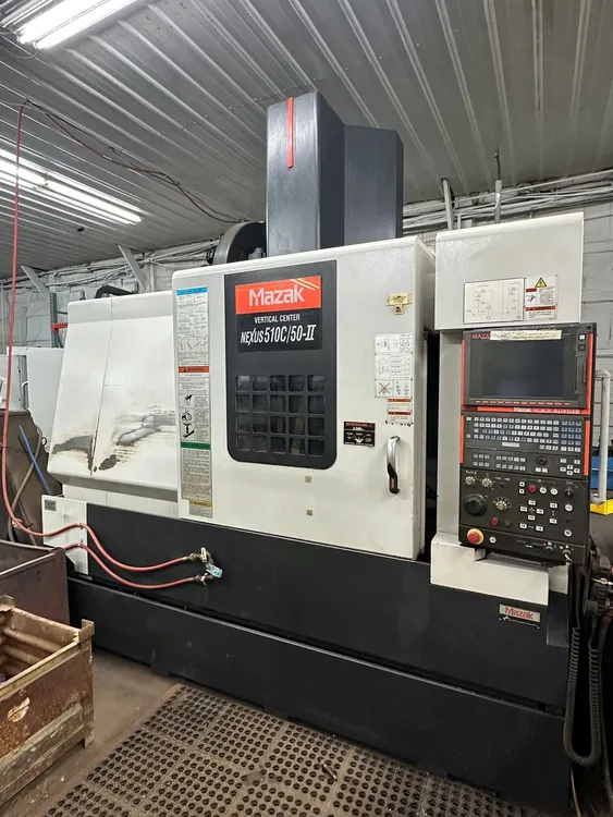 Used 2007 MAZAK NEXUS VCN 510C/50-II Vertical Machining Centers Illinois US | 520 Machinery Sales LLC #374963