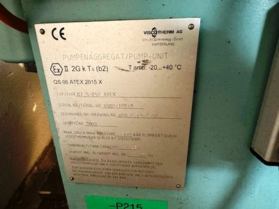 Westfalia CA 365-21-19 sanitary ATEX gas-tight decanter centrifuge, 316SS.
