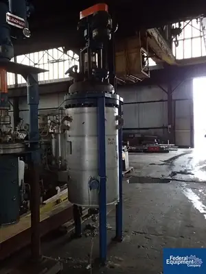 USED Gaspar 20 Gal Gaspar Agitated Recevier, 316 S/S, 300#