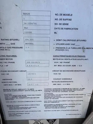 Used HOBART HBA2G Batch Ovens California US | Machinery & Equipment #1300297