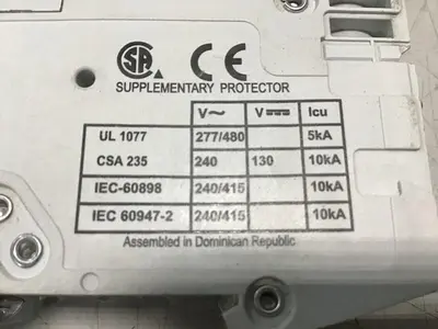 USED CUTLER HAMMER WMS2D20