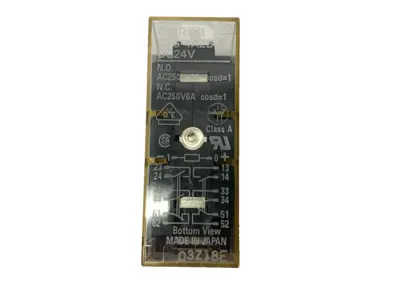 USED OMRON SAFETY RELAY 24V 10A