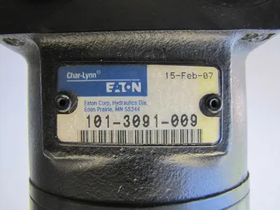 Advance Nilfisk 56304117 Main Broom Hydraulic Motor Eaton 101-3091-009 Captor
