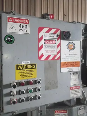 USED MARATHON GEMINI EXTREME 3560 CLOSED DOOR FULL EJECT BALER