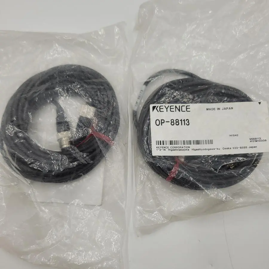 New | in-Stock KEYENCE KEYENCE OP-88113 M12 CABLE: 5M *NEW IN OEM PACKAGING* Cable & Wire | ND Industrial Surplus #1217514