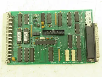 Amada C72854-B2 I/O Printed Circuit Board PCB E/S Ver 5.3 Input Output Module