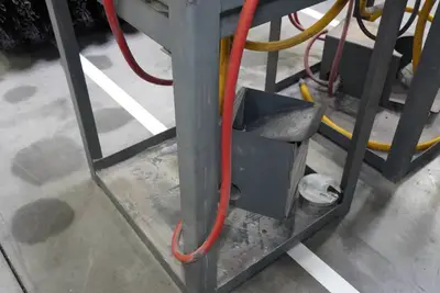 Trinco 20/88 ST Tumble Blaster Sandblasting Cabinet with Stand