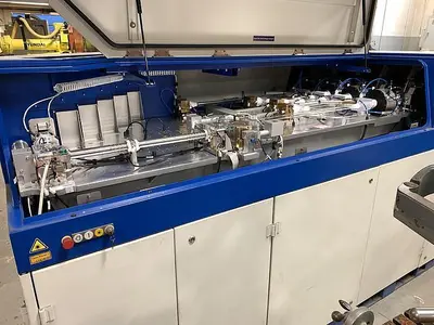 Used LINCOLN ELECTRIC IRB 2400 ROBOTIC LASER WELDING CELL WITH DUAL ABB IRBP 2000L DUAL TRUNNIONS Robotic Welding Cells | Harbor Machinery Inc. #1283322