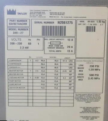 TAYLOR 4 BARREL SLUSH MACHINE - 2 MACHINES AVAILABLE