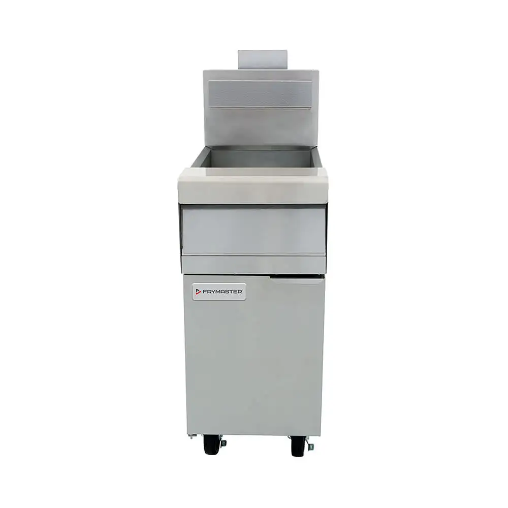 Frymaster MJ150 Gas Fryer - (1) 50 Lb Vat, Floor Model, Natural Gas