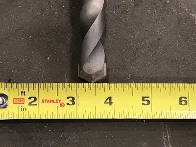 3/4-inch Dia. 6-inch B-Taper Shank Bit