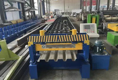 Steel Deck Roll Forming Machine in Nicaragua