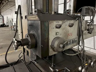 4" SHIBAURA MODEL BT-10B TABLE TYPE HORIZONTAL BORING MILL: STOCK #18188