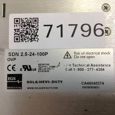USED SOLA SDN2.5-24-100P