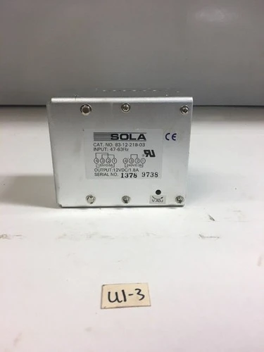 Used Sola 83-12-218-03 Power Supplies Indiana US | J&J Industrial Supply #517690