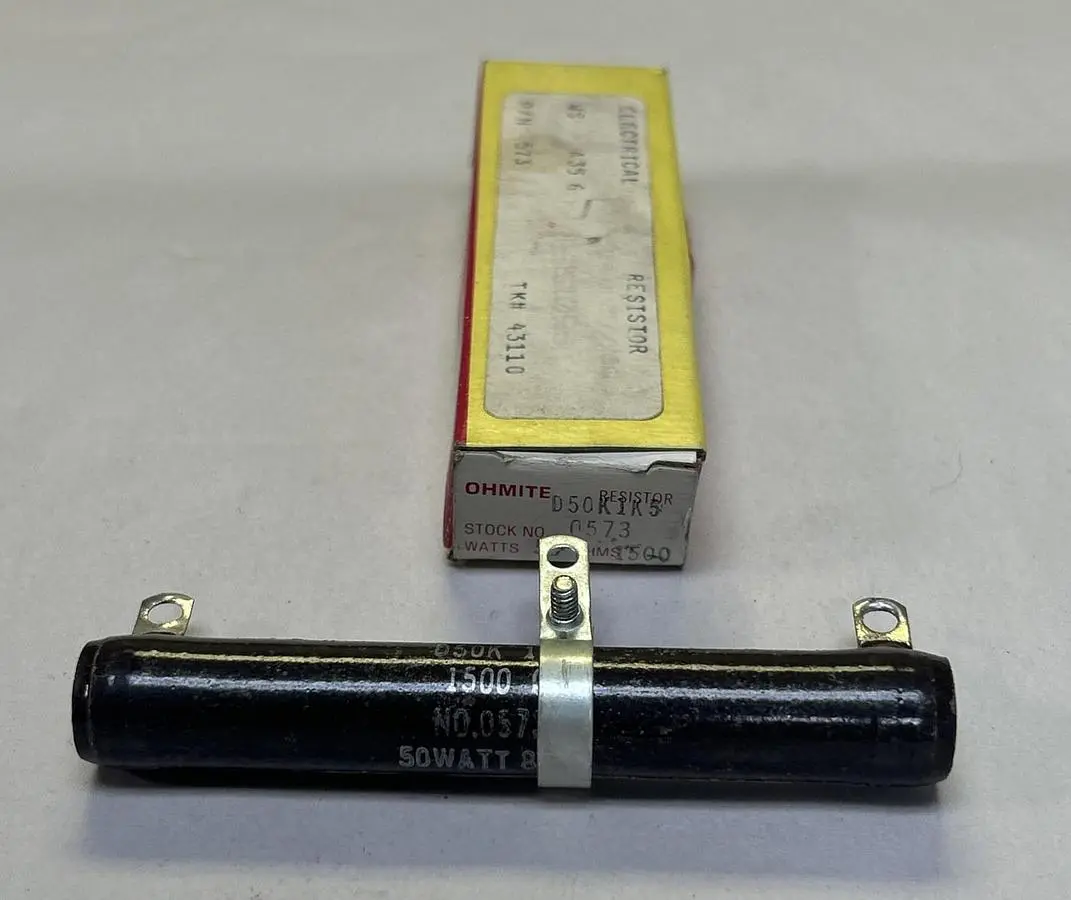 New | in-Stock OHMITE D50K1K5 Miscellaneous Equipment (Electrical & Power) Ohio US | Surplus Asset Holdings #1209151