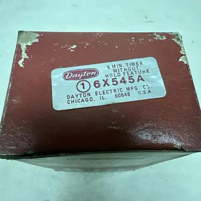 New | in-Stock DAYTON 6X545A Timers Ohio US | Surplus Asset Holdings #1235180
