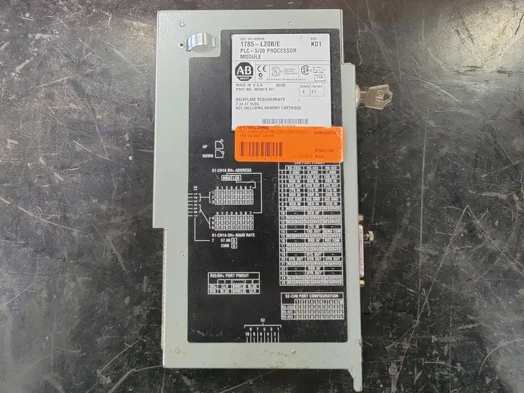Used ALLEN-BRADLEY 1785-L20B Misc Electrical & Power Parts British Columbia CA | Lenmark #253935