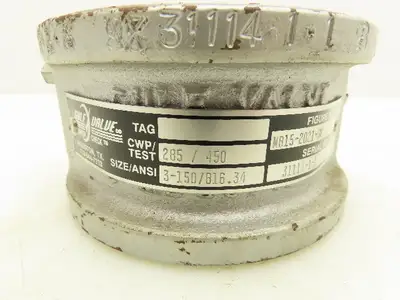 Gulf Valve MB15-2021-SR 3" Wafer Check Valve Spring Loaded Double Door