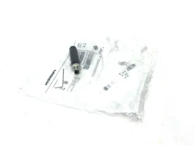 NEW TURCK FIELD WIREABLE CONNECTOR MALE 4-PIN M8, U6513, 6901013