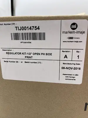 New | in-Stock MARKEM-IMAJE MARKEM-IMAJE T1J0014754 Ink Jet Coders & Printers | ND Industrial Surplus #1216003