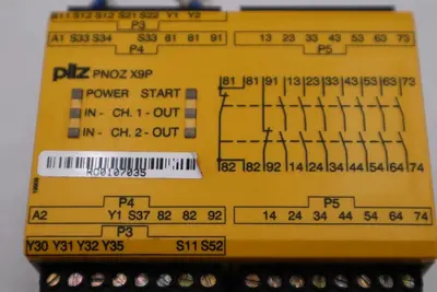 PNOZ X9P PILZ 24VDC SAFETY RELAY, PNOZX9P STOCK H1751