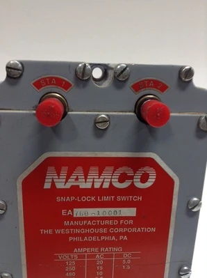 USED Namco Controls EA760- 10001