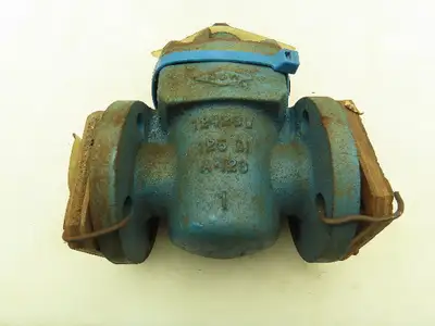 Dow Poly Lined Chemical Ball Valve 1" Flanged 125#