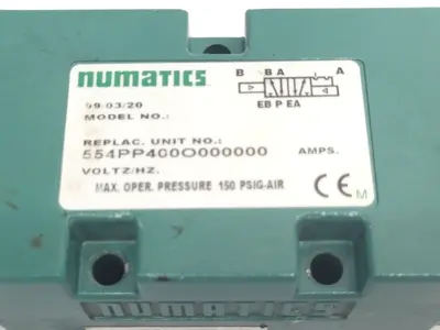 554PP400O000000 | Numatics  Pneumatic Pilot Valve - Used