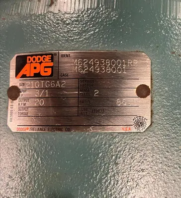 Used DODGE APG 210TG6A2 Industrial Controls | Surplus Asset Holdings #1220990