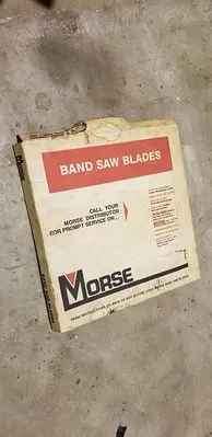 N.O.S. Morse 10' 11'' Band Saw Blade, 3/4'' .032 6 Raker Hard Back