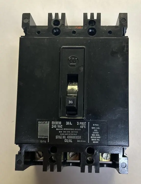 Used WESTINGHOUSE EB3030 Miscellaneous Equipment (Electrical & Power) Ohio US | Surplus Asset Holdings #1240144
