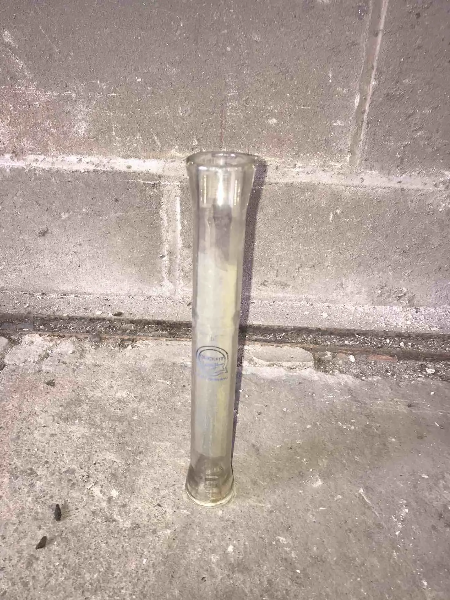 25mm Dia, QVF pipe section PS 1/300