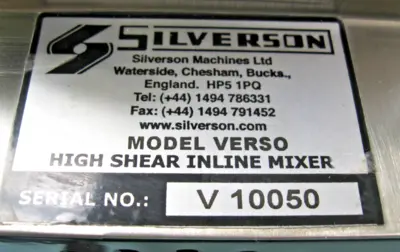Used Silverson _UNKNOWN_ Misc Electrical & Power Parts New Hampshire US | Bitter End Trading #1126343
