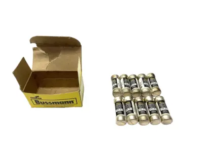 USED COOPER BUSSMANN LIMITRON FAST-ACTING FUSE CLASS T 600VAC 15A BOX OF 10
