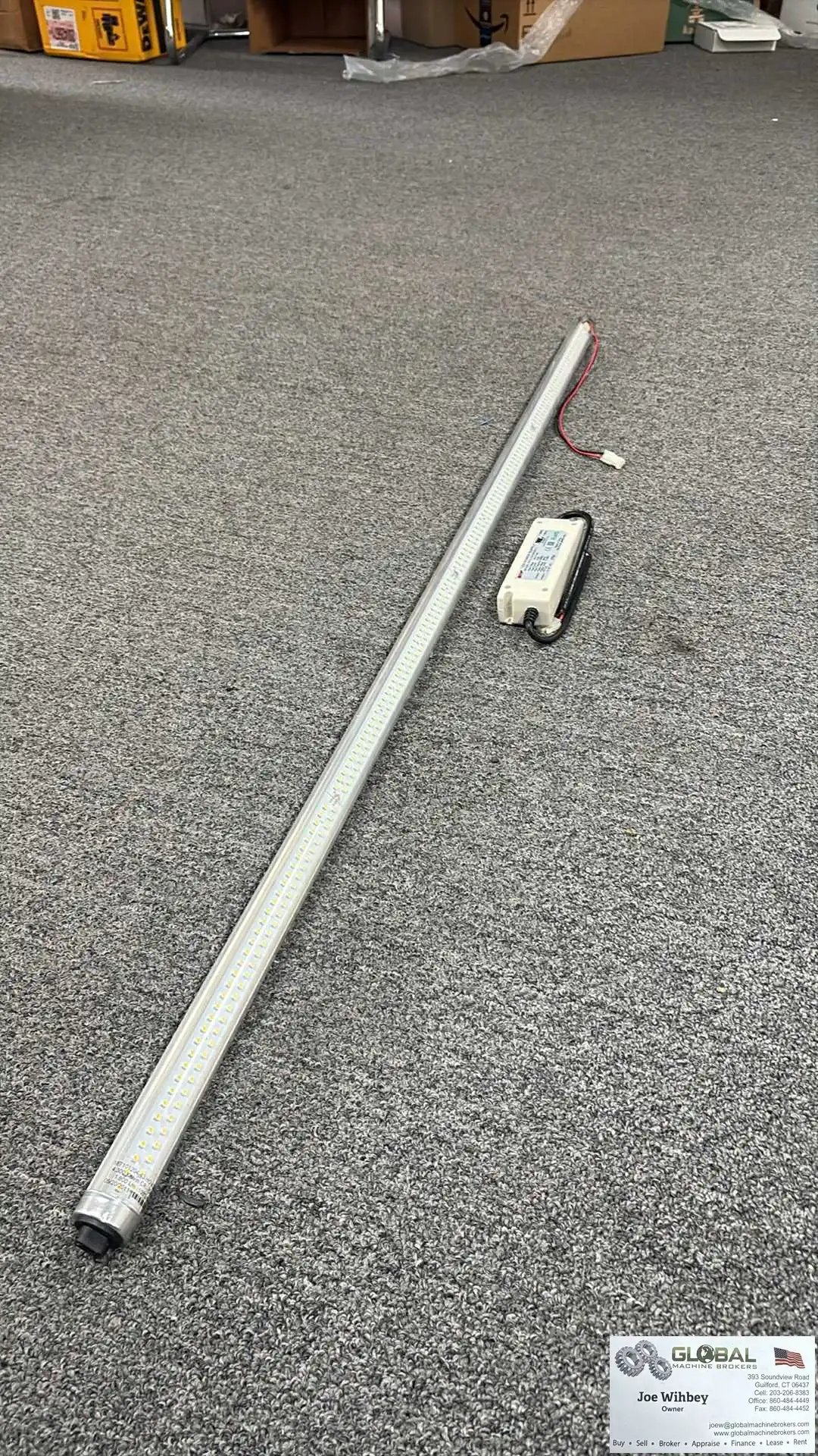 LED TUBE LIGHT w/ LED Power Supply 3FT R17D 1800LM 18W 4300 Kelvin