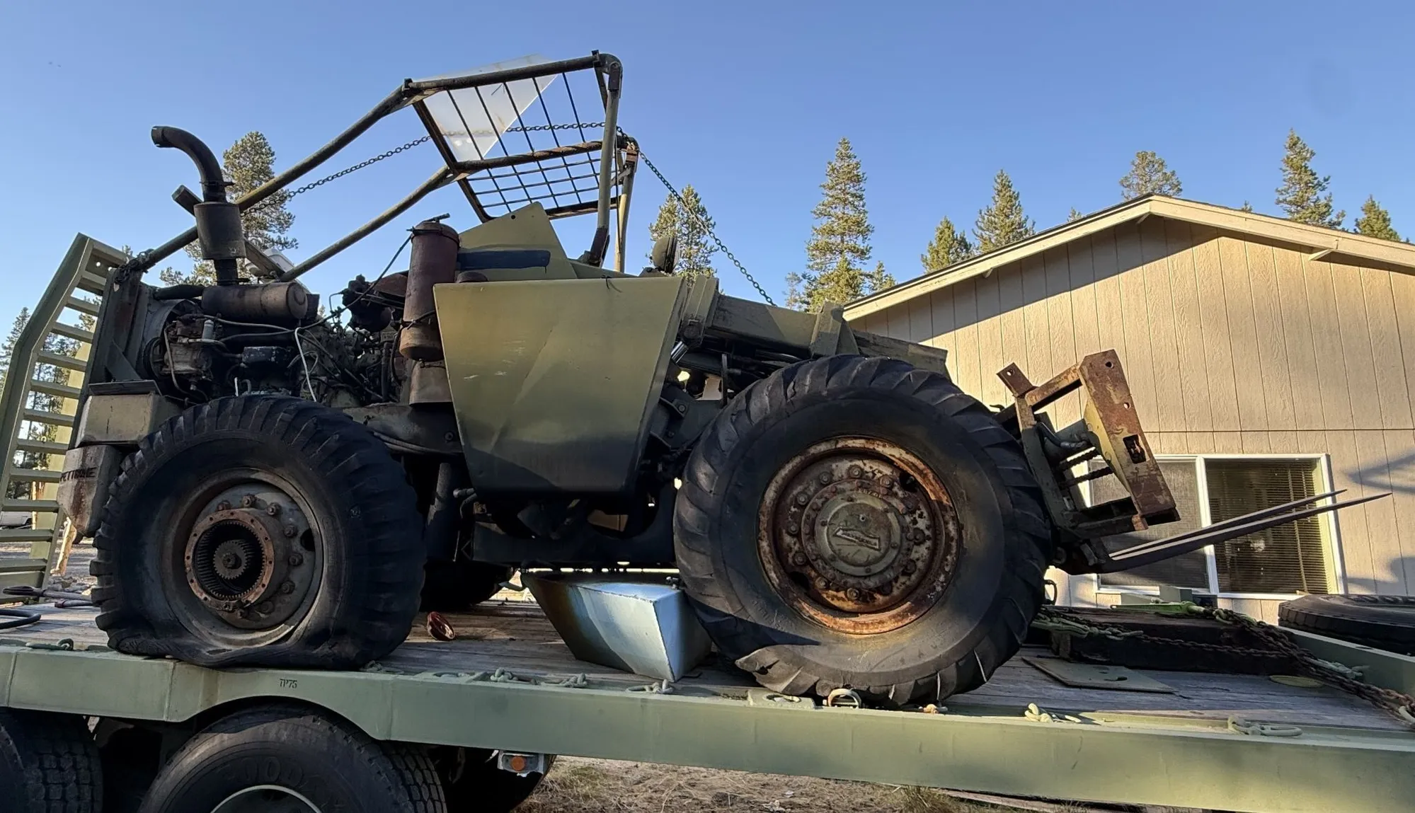Used ARMY Military Rough Terrain Forklift Misc Forklifts Oregon US | Heavy Wall Consulting #1592341