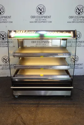 FRI-JADO 48” ELECTRIC HEATED SELF-SERVE MERCHANDISER MULTI-DECK DISPLAY MODEL MD-48-3