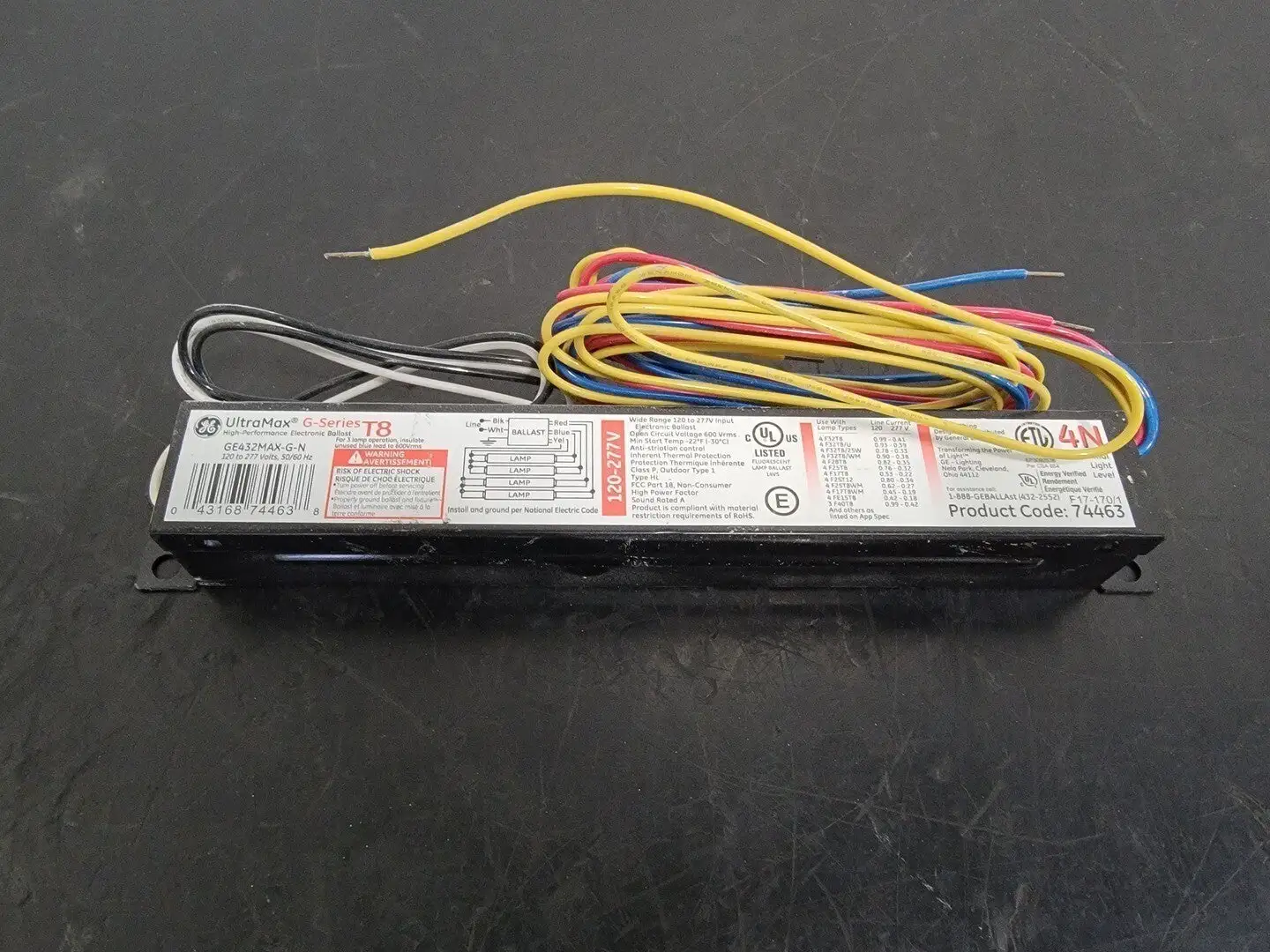 Used GENERAL ELECTRIC GE432MAX-G-N Misc Electrical & Power Parts British Columbia CA | Lenmark #249285