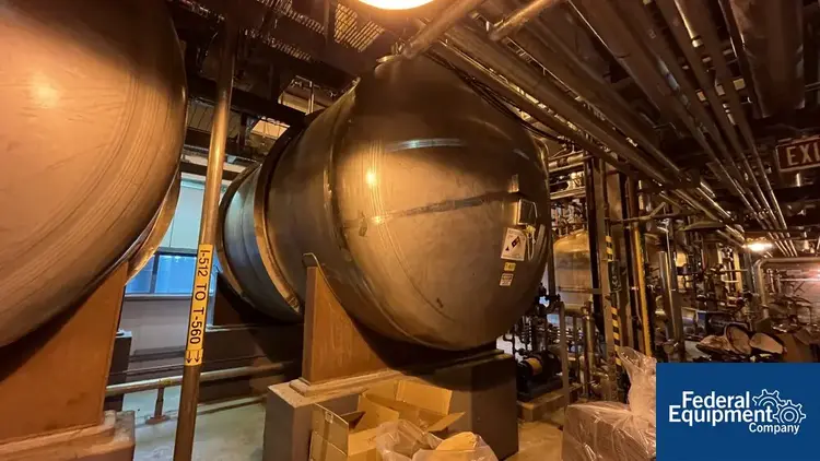 Used Northland 6,500 Gal Northland Horizontal Receiver Tank, Alloy 2205, 58# Stainless Steel Tanks Ohio US | Federal Equipment Company #126939