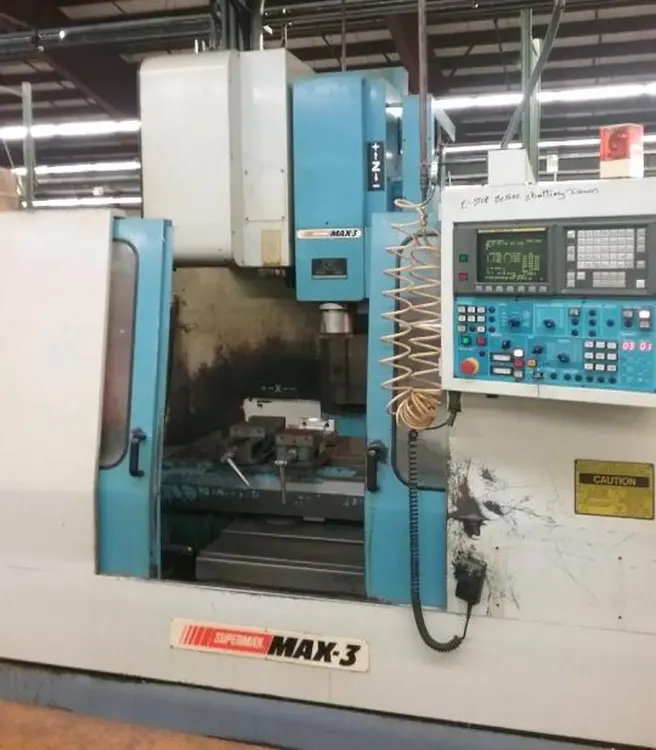 Used 1995 SUPERMAX MAX-3 Vertical Machining Centers Vermont US | Two Spade Machinery LLC #507018